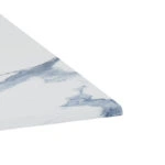 Επιφάνεια τραπεζιού Solace  Werzalit λευκό μαρμάρου 70x70εκ πάχους 35mm