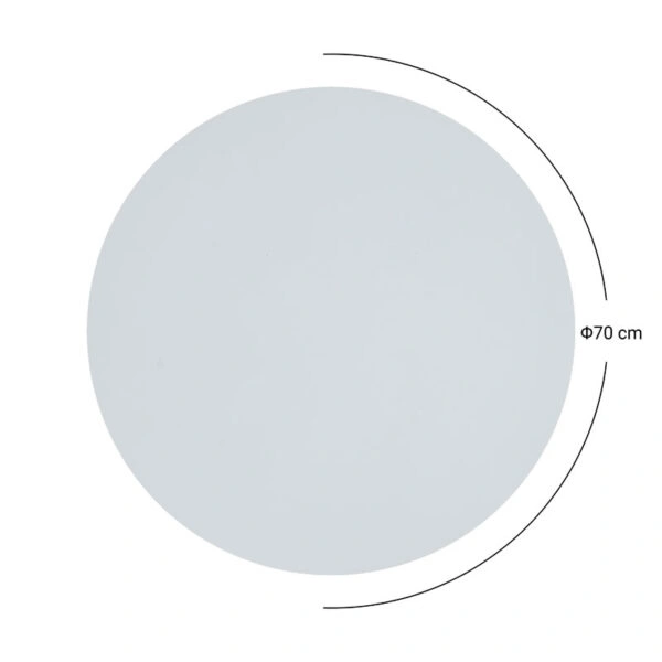 Επιφάνεια τραπεζιού Spritz Werzalit φυσικό Φ70εκ πάχους 25mm