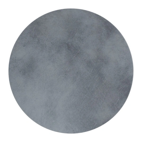 Επιφάνεια τραπεζιού Copious  Werzalit γκρι cement I Φ60εκ πάχους 25mm