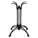 Βάση τραπεζιού Jewel  μαντέμι τετράνυχη μαύρη 72εκ