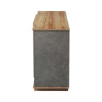 Μπουφές Zafore  σε oak-γκρι μαρμάρου 180x45x80εκ