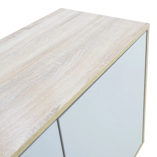 Μπουφές Billie  sonoma-γκρι 149x40x77εκ