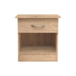 Κομοδίνο Kona σε oak απόχρωση 40x34x42εκ