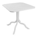 Τραπεζαρία Icon-Festive σετ 5τεμ PP σε λευκή απόχρωση