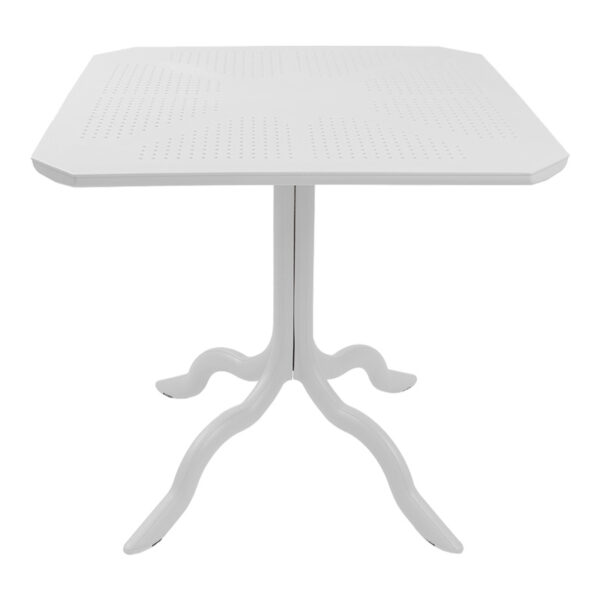 Τραπεζαρία Icon-Festive σετ 5τεμ PP σε λευκή απόχρωση