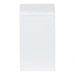 Κομοδίνο Zeplen MDF σε λευκή απόχρωση 40x30x53εκ