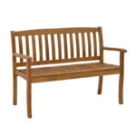 Παγκάκι διθέσιο Jerdu ξύλο ακακίας φυσικό 120x61x87εκ