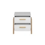 Κομοδίνο Belle Λευκό 50x41x49cm