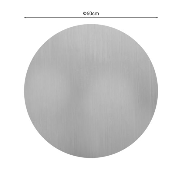 Επιφάνεια τραπεζιού Tredial τ.Werzalit μπεζ Φ60εκ