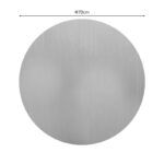 Επιφάνεια τραπεζιού Tredial τ.Werzalit μπεζ Φ70εκ