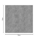 Επιφάνεια τραπεζιού Fenzo  τ.Werzalit γκρι μαρμάρου 70x70εκ