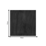 Επιφάνεια τραπεζιού Jedre  τ.Werzalit καρυδί 70x70εκ