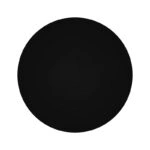 Επιφάνεια τραπεζιού Senlo  τ.Werzalit μαύρο Φ60εκ