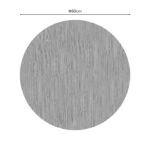 Επιφάνεια τραπεζιού Mordo  τ.Werzalit oak Φ60εκ