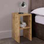 Κομοδίνο Deseo σε oak απόχρωση 30x30x60εκ