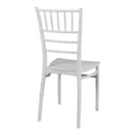 Καρέκλα Tiffany  pp σε λευκή απόχρωση 40x40x88εκ