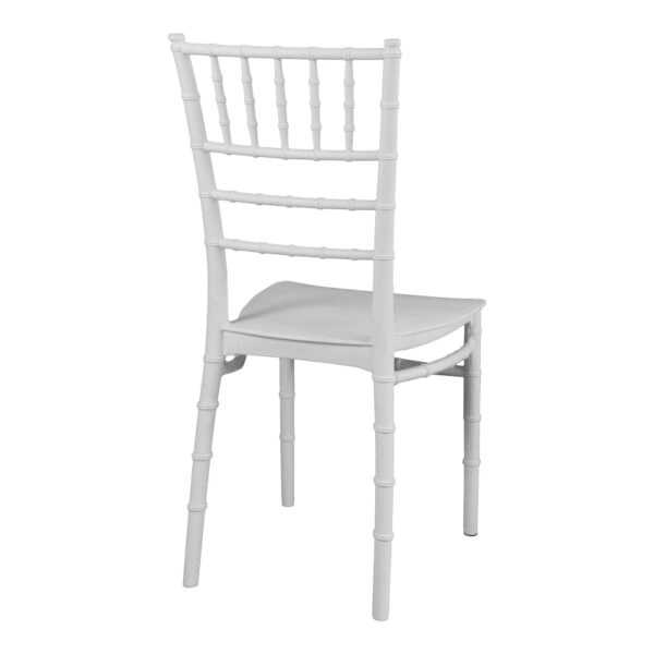 Καρέκλα Tiffany  pp σε λευκή απόχρωση 40x40x88εκ