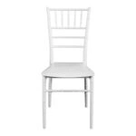 Καρέκλα Tiffany  pp σε λευκή απόχρωση 40x40x88εκ