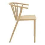 Πολυθρόνα Zelma  pp σε ανοιχτή απόχρωση cappuccino 55x53x73εκ