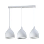 Φωτιστικό οροφής Perce I  λευκό μέταλλο 50x20εκ