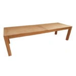 Τραπεζαρία Inca-Pablo  σετ 7τεμ σε φυσική-μπεζ απόχρωση 240x100x76εκ