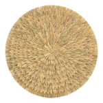 Διακοσμητικό τοίχου Decofy Inart drift ξύλο σε φυσική απόχρωση Φ100x5εκ