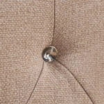 Κρεβάτι διπλό με αποθηκευτικό χώρο Majore  μπεζ ύφασμα 160x200εκ