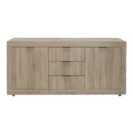 Μπουφές Doha  σε sonoma απόχρωση 180x45x80.5εκ