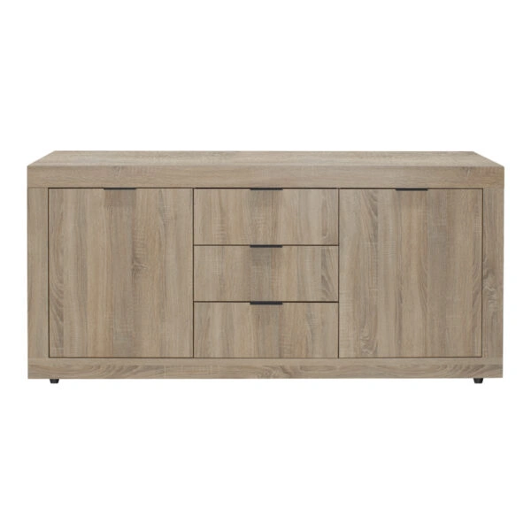 Μπουφές Doha  σε sonoma απόχρωση 180x45x80.5εκ