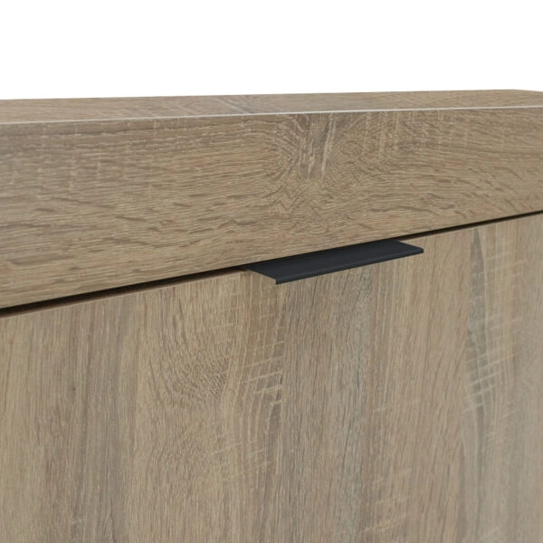 Μπουφές Doha  σε sonoma απόχρωση 180x45x80.5εκ