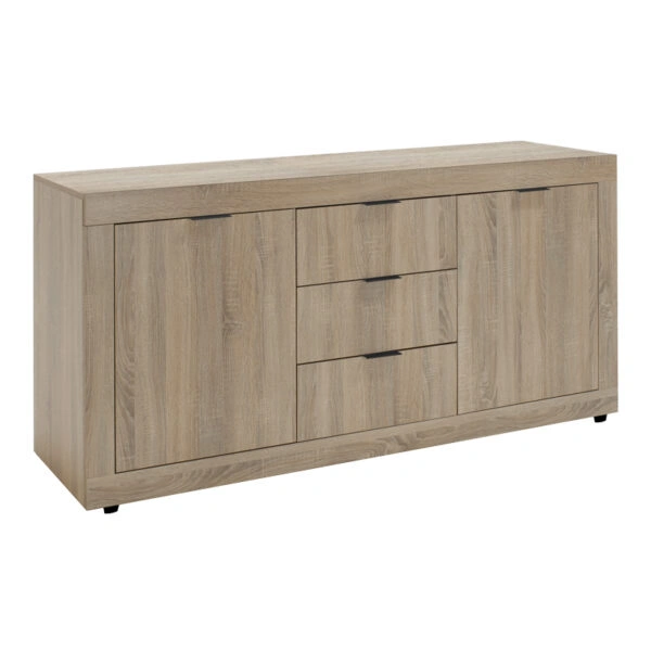 Μπουφές Doha  σε sonoma απόχρωση 180x45x80.5εκ