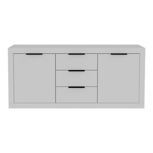 Μπουφές Doha  σε λευκή απόχρωση 180x45x80.5εκ