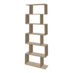 Βιβλιοθήκη Sezen σε oak απόχρωση 70x24x191.5εκ