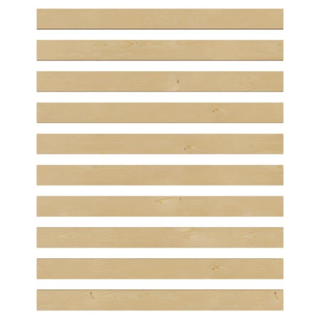 Κρεβατόξυλα σετ 10τεμ για κρεβάτια Comcie/Elencia/Monakol/Canter 160x200εκ