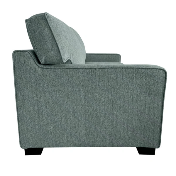 Καναπές-κρεβάτι διθέσιος με αναδιπλούμενο στρώμα Polaris  φυστικί ύφασμα 181x91x83εκ