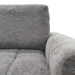 Γωνιακός αναστρέψιμος καναπές-κρεβάτι Vivad ύφασμα σε ανθρακί απόχρωση 275x164x91εκ