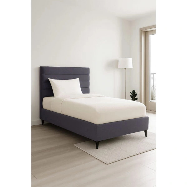 STRATTA ΚΡΕΒΑΤΙ ΜΕ ΑΠΟΘΗΚ. ΧΩΡΟ (ΓΙΑ ΣΤΡΩΜΑ 120x200cm) ΓΚΡΙ 34-900 208x127x121