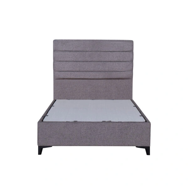 STRATTA ΚΡΕΒΑΤΙ ΜΕ ΑΠΟΘΗΚ. ΧΩΡΟ (ΓΙΑ ΣΤΡΩΜΑ 120x200cm) ΓΚΡΙ 34-900 208x127x121