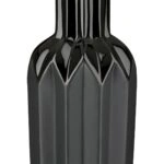 Βάζο Μπουκαλιού Κωνικό Κεραμικό Μαύρο D10X38Cm D10X38Cm