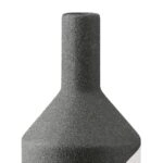 Βάζο Λαιμού Κεραμικό Μαύρο D10X21Cm D10X21Cm