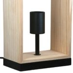 Επιτραπέζιο φωτιστικό Ξύλο Φυσικά Χρώματα 17X10X36Cm 17X10X36Cm