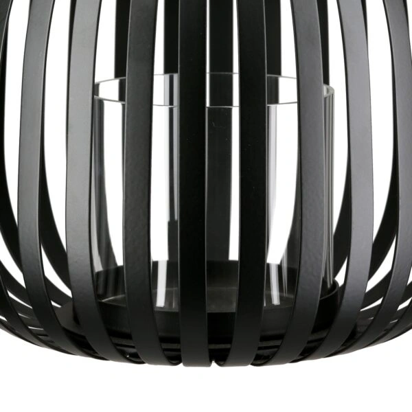 Φανάρι Μεταλλικό Μαύρο D16X13Cm D16X13Cm