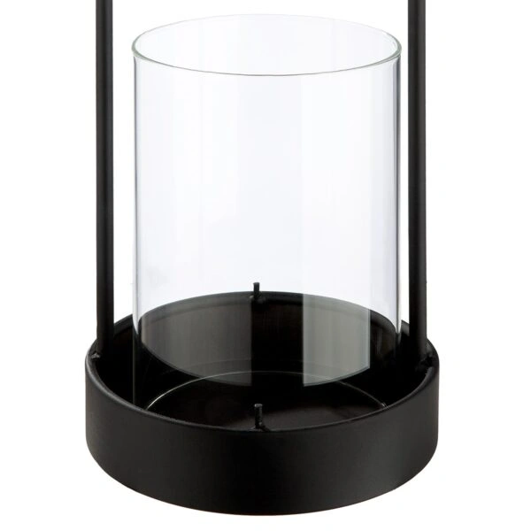 Φανάρι Κυλινδρικό Μεταλλικό Μαύρο D13X33Cm D13X33Cm