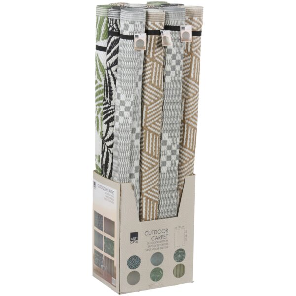 Χαλί Εξωτερικού Χώρου 120x180cm Σε 6 Σχέδια ARTI CASA