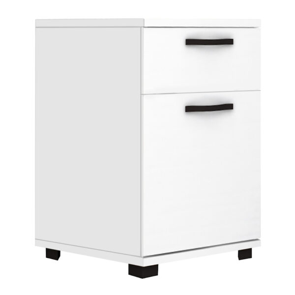 Κομοδίνο - συρταριέρα γραφείου Veto Megapap χρώμα λευκό 40x39x57εκ.