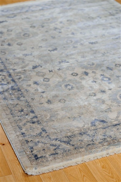 ΧΑΛΙ OSKA 5469/GREYISH BLUE - 160εκ - Στρόγγυλο