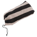 ΑΙΩΡΑ CRAVE HM6304.03 ΑΝΘΡΑΚΙ ΜΕΤΑΛ. ΣΚΕΛΕΤΟΣ--ΜΠΛΕ ΠΑΝΙ ΜΕ ΛΕΥΚΗ ΡΙΓΑ 265x93x105Υεκ