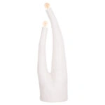 ΔΙΑΚΟΣΜΗΤΙΚΟ ΦΩΤΙΣΤΙΚΟ ΔΑΠΕΔΟΥ TUSKEN HM4702.02 FIBER CEMENT-ΛΕΥΚΟ 50x43x145Υεκ