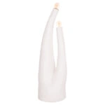 ΔΙΑΚΟΣΜΗΤΙΚΟ ΦΩΤΙΣΤΙΚΟ ΔΑΠΕΔΟΥ TUSKEN HM4702.02 FIBER CEMENT-ΛΕΥΚΟ 50x43x145Υεκ