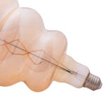 ΦΩΤΙΣΤΙΚΟ ΟΡΟΦΗΣ ΚΡΕΜΑΣΤΟ ΜΕ ΛΑΜΠΤΗΡΑ HM11932.01--ΣΧΟΙΝΙ 1m ΠΑΧΟΥΣ 2cm-ΝΤΟΥΙ Ε27